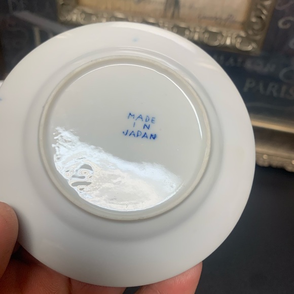 Occupied Japan Blue Willow Child's Plate - Picture 5 of 5